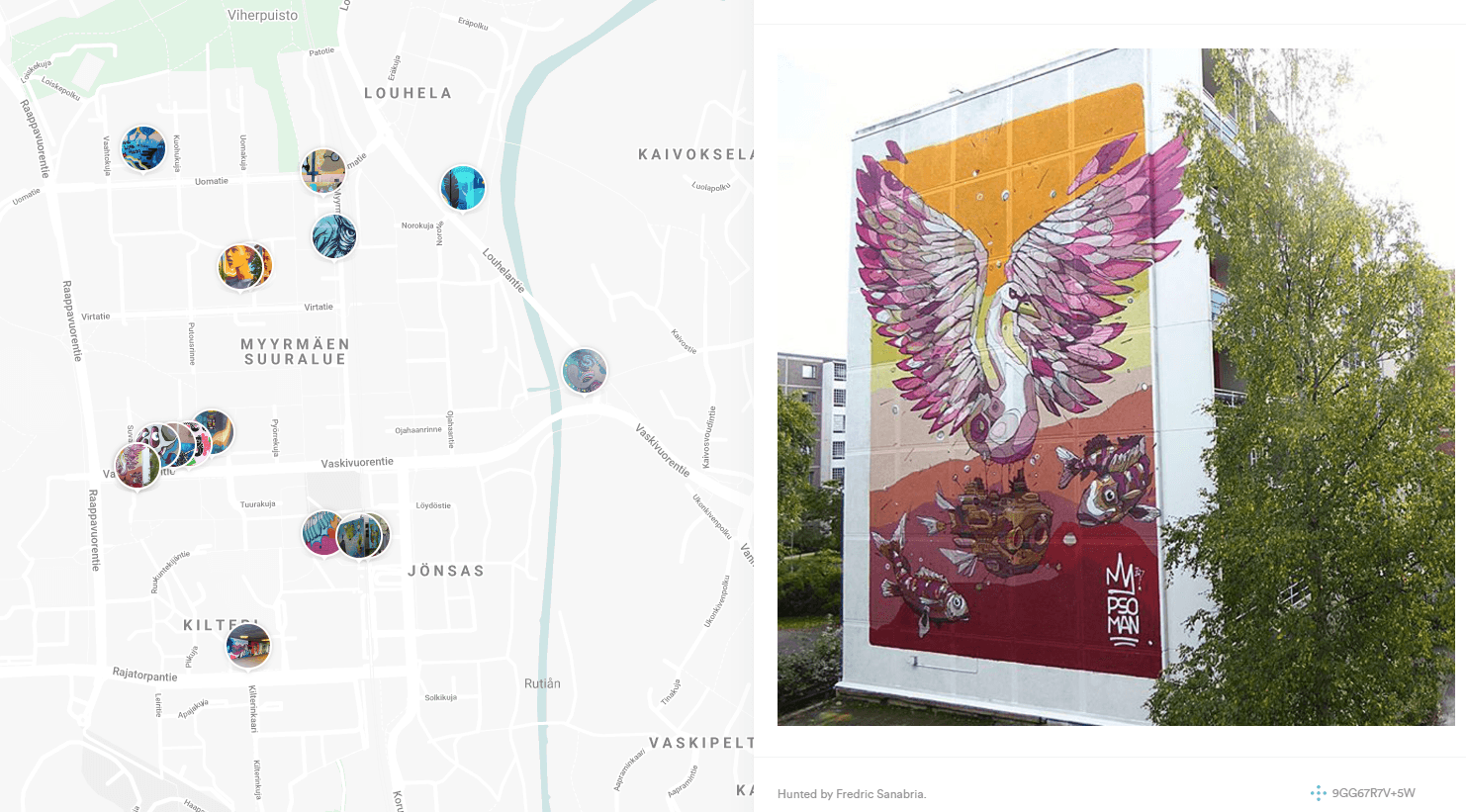Cover image of this place Street Art in Vantaa