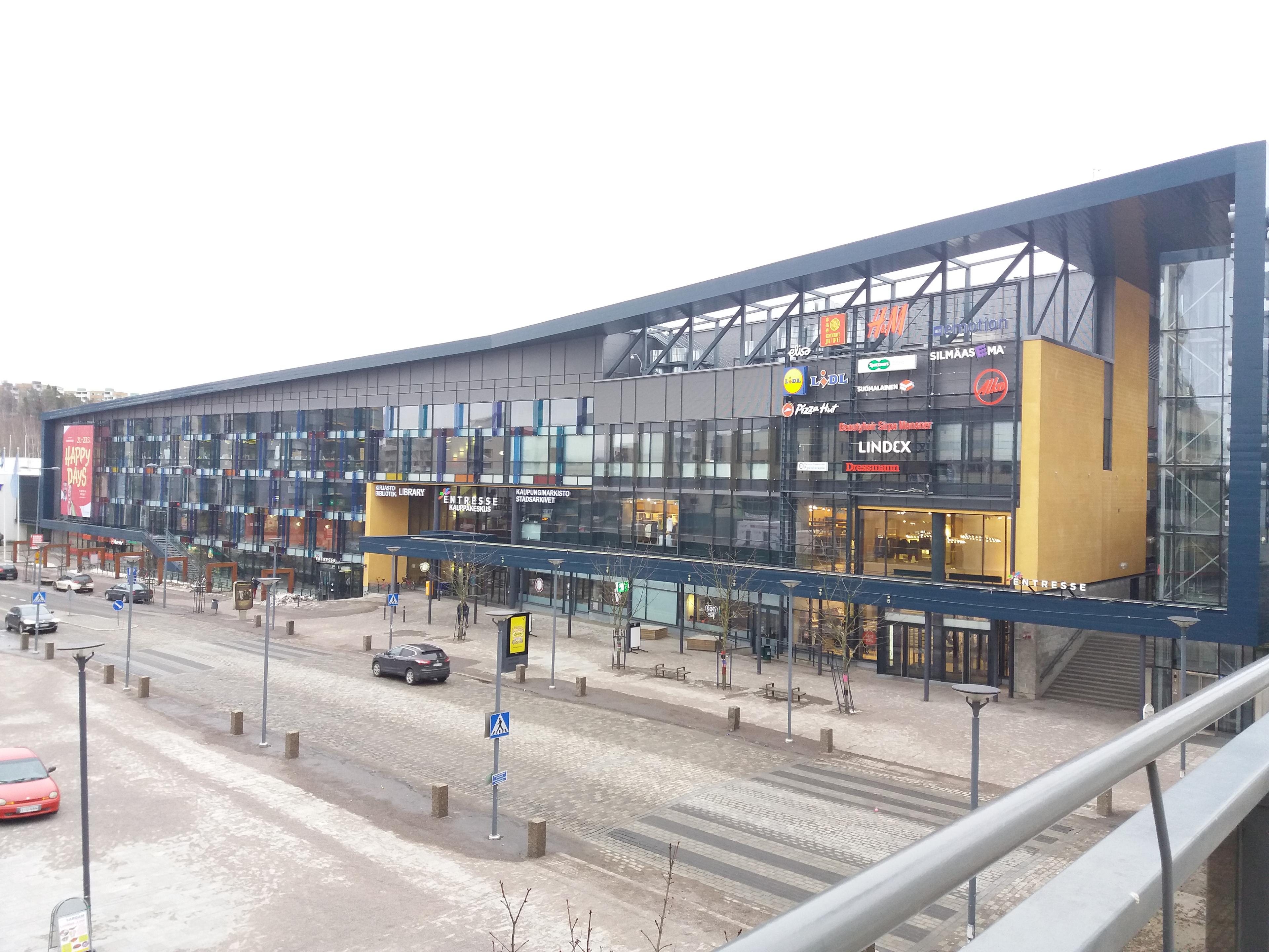 Cover image of this place Kauppakeskus Entresse