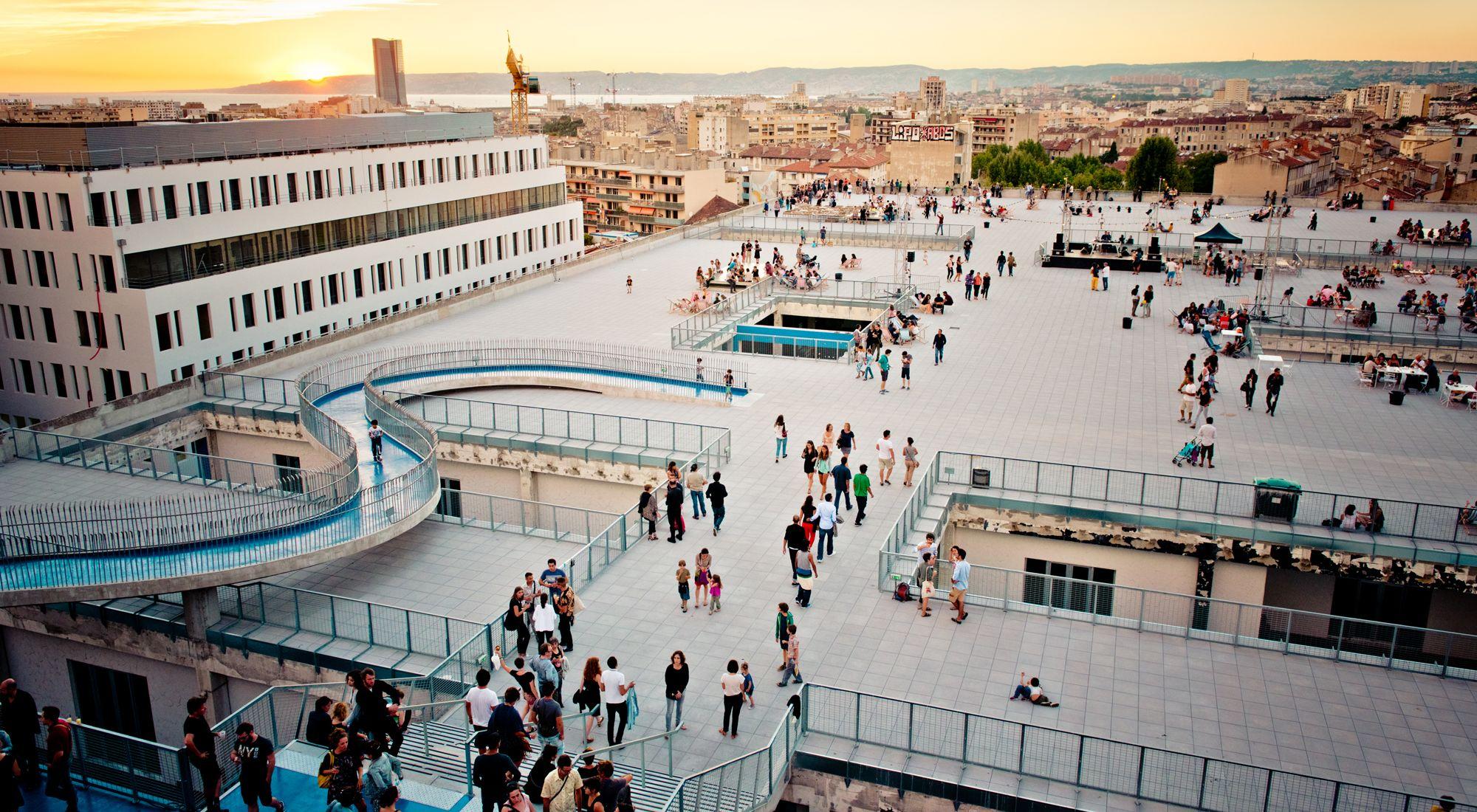 Cover image of this place Le toit-terrasse de la Friche