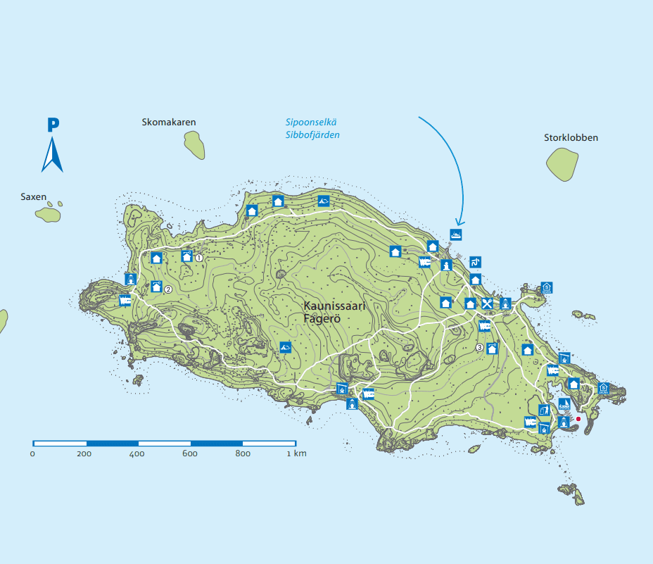 Cover image of this place Kaunissaari Island