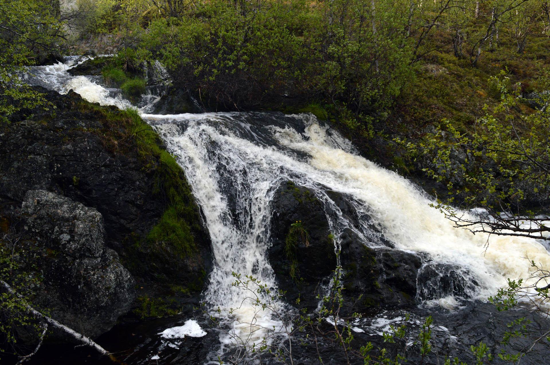 Cover image of this place Waterfall Bassecohkajohka