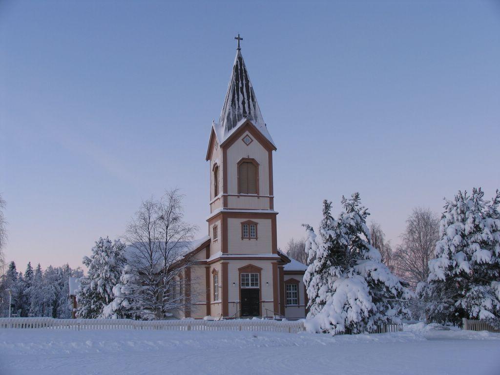 Cover image of this place Kittilä's Wooden Church