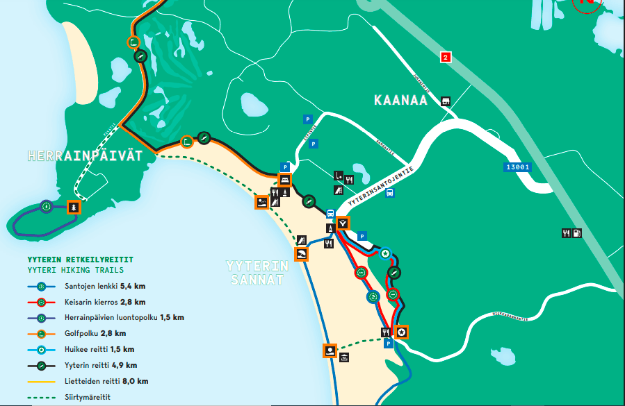 Cover image of this place Yyteri's Nature Trails