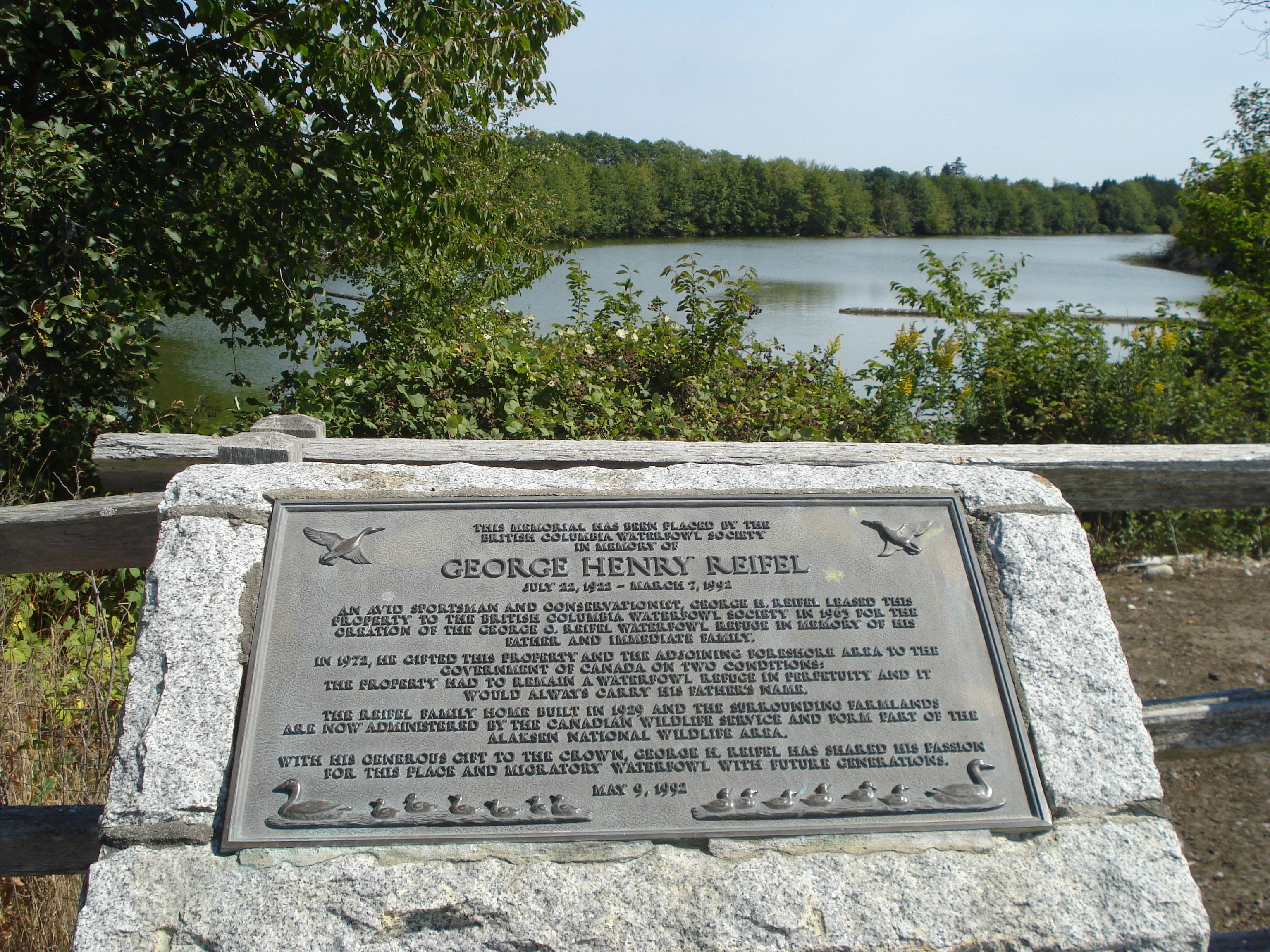 Cover image of this place George C. Reifel Migrtory Bird Sanctuary