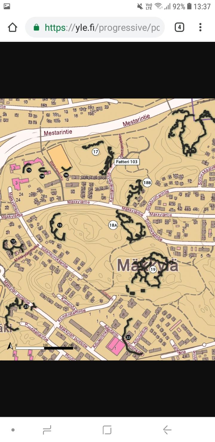 Cover image of this place Mäkkylän Puolustuslinja