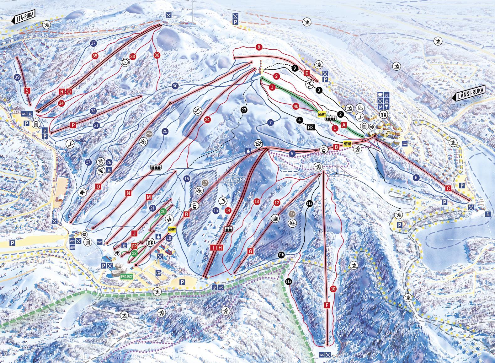 Cover image of this place Skiing Center Rukatunturi