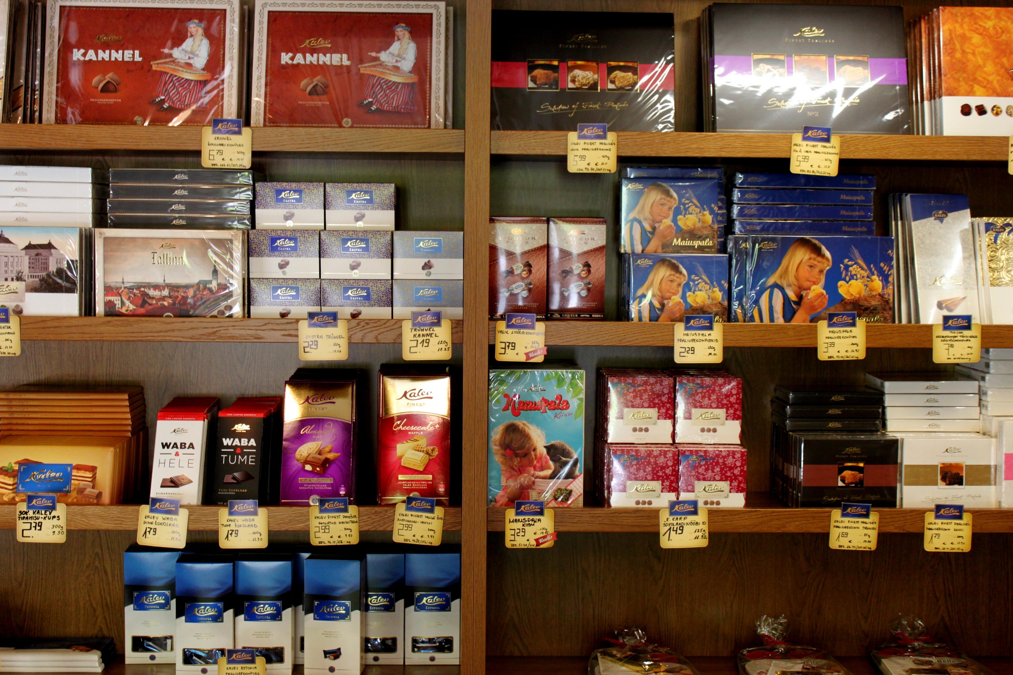 Cover image of this place Kalev Chocolate Shop