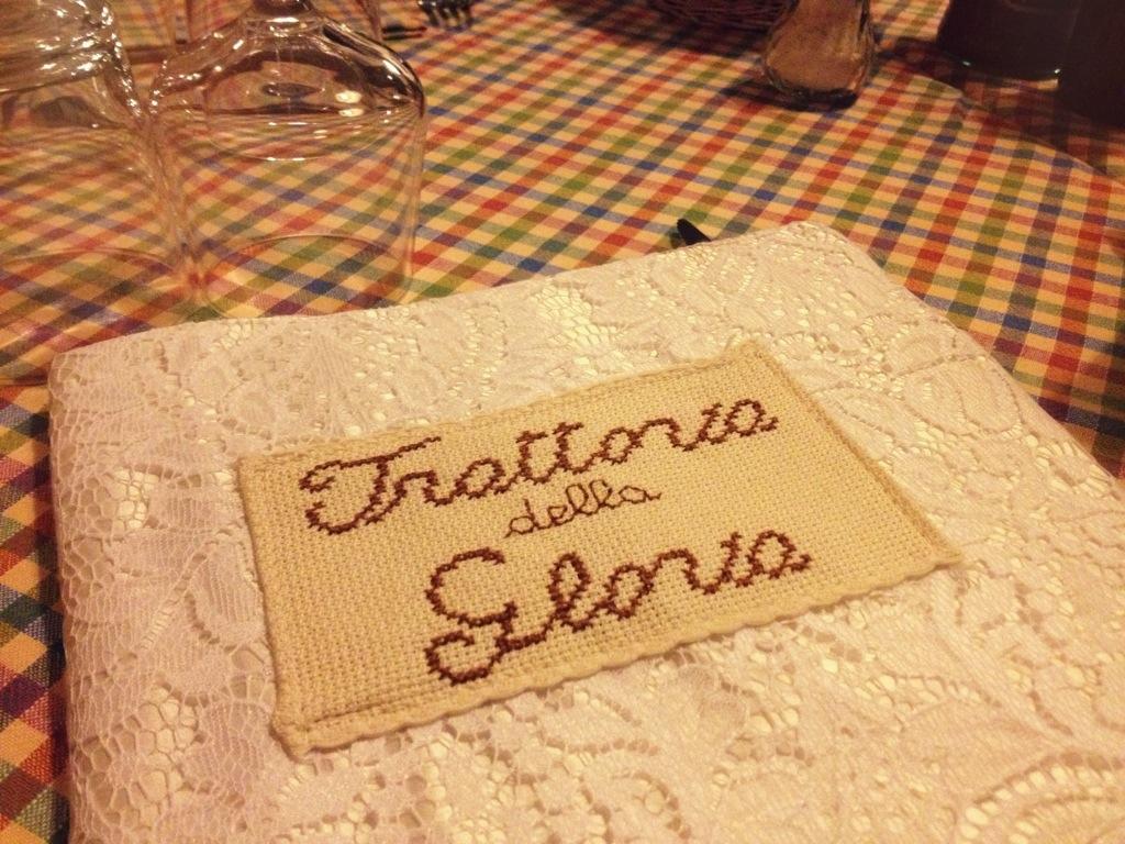 Cover image of this place Trattoria della Gloria