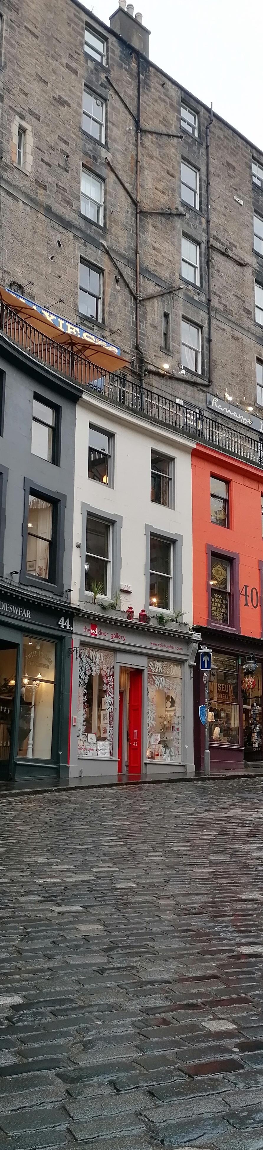 Cover image of this place The Red Door Gallery, Victoria Street, Edinburgh, UK