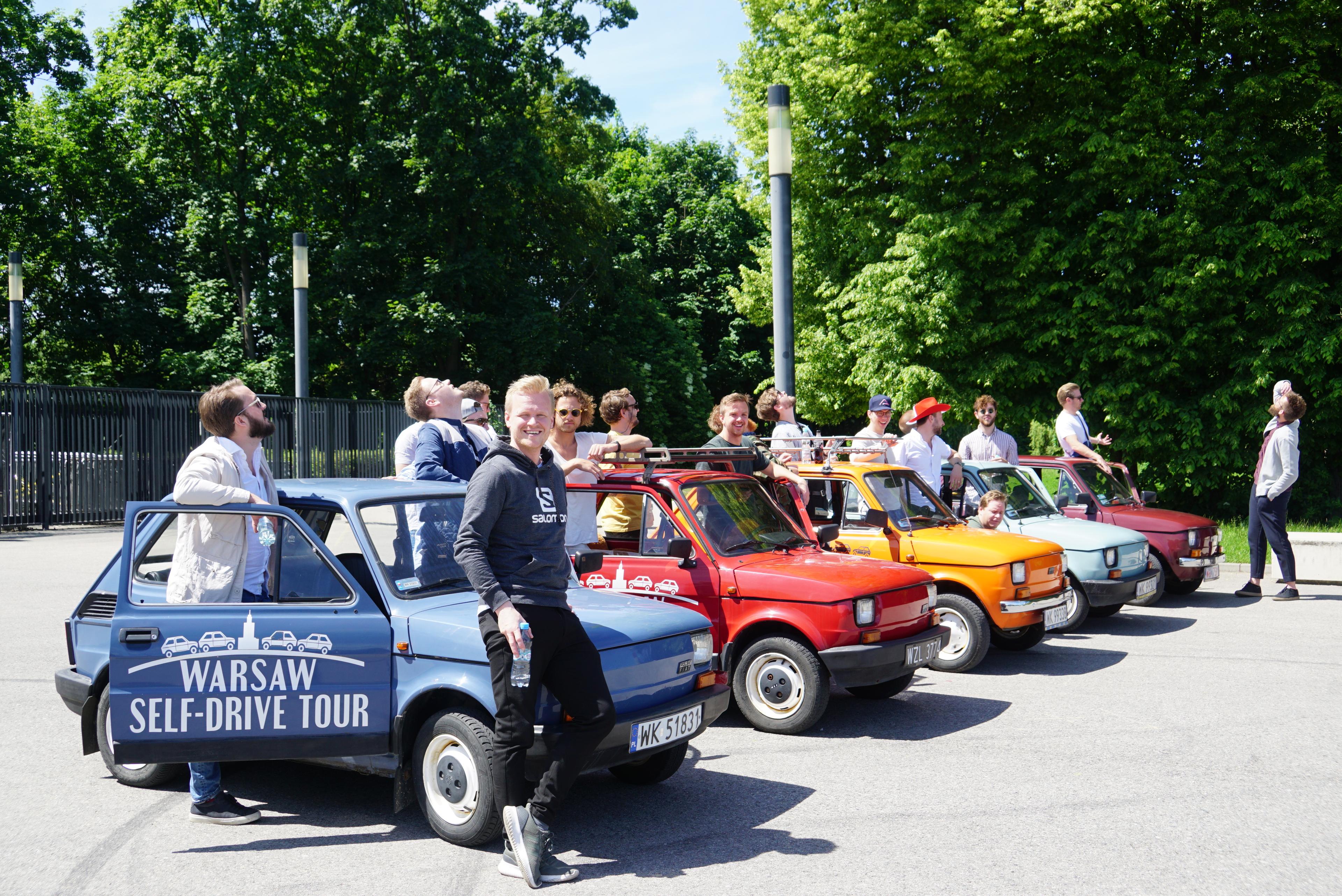 Picture of a tourist tour Warsaw Off the Beaten Track: Self-Drive Tour in a Retro Fiat