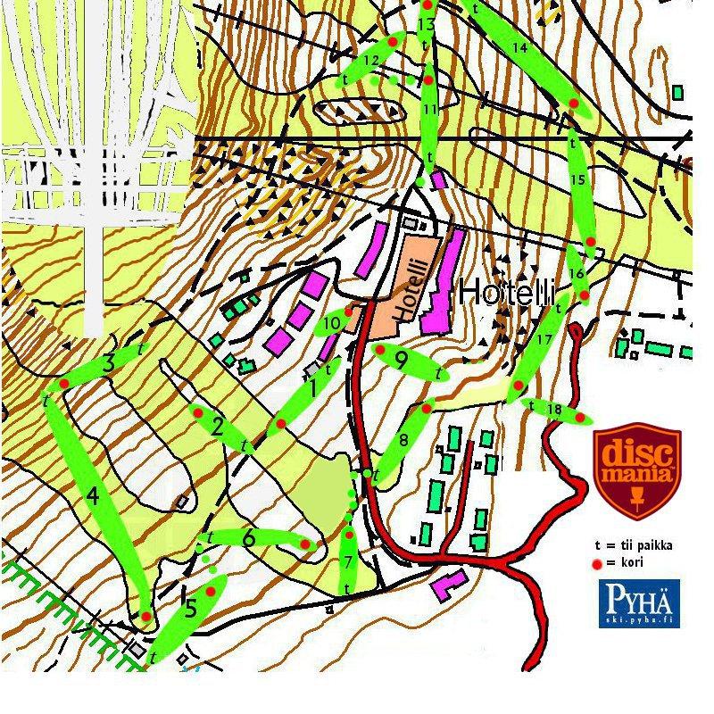 Cover image of this place Pyhätunturi FrisbeeGolf/ A2
