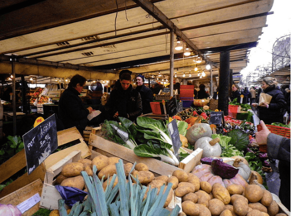Cover image of this place Le Marché biologique des Batignolles 