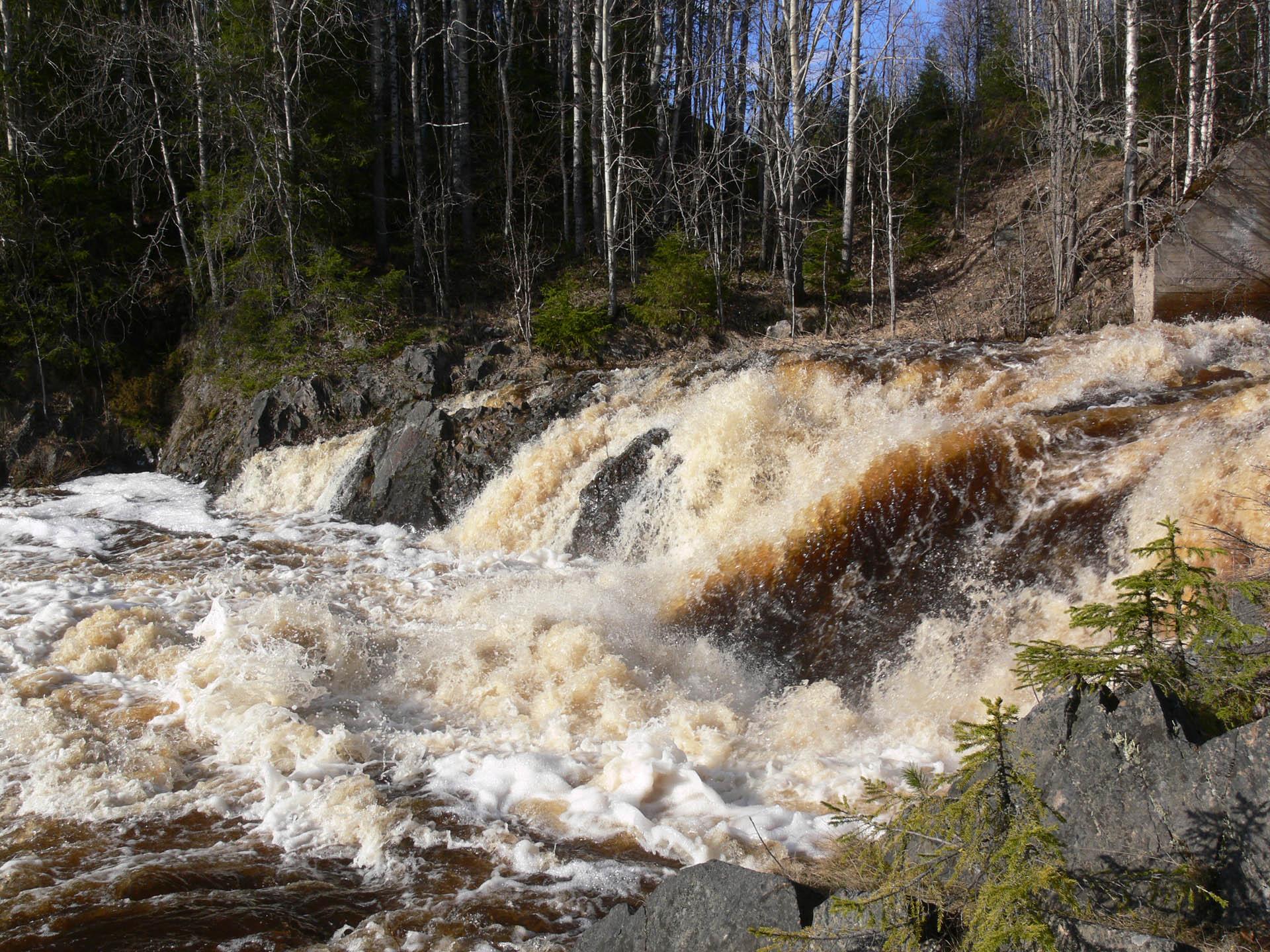 Cover image of this place Waterfall Myllyköngäs