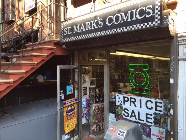 Cover image of this place St. Mark's Comics
