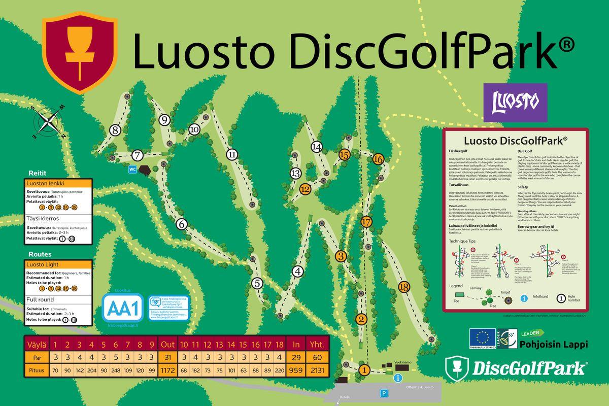 Cover image of this place Luosto FrisbeeGolf/ AA1