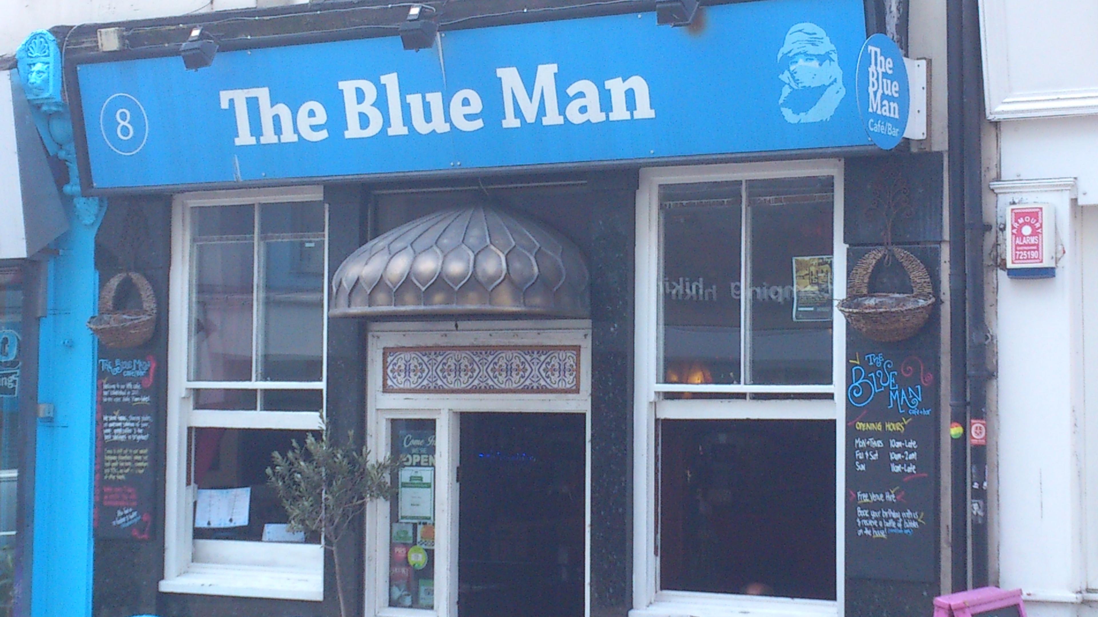 Cover image of this place The Blue Man