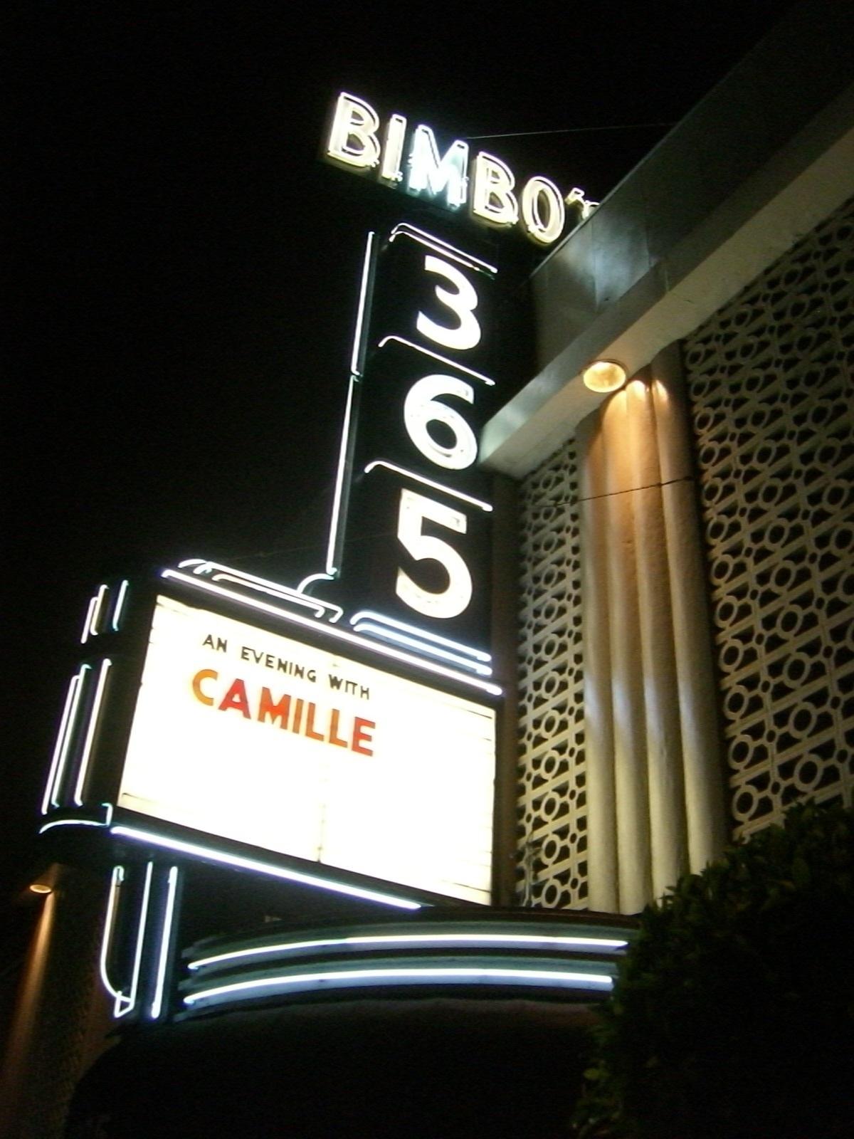 Cover image of this place Bimbo's 365 Club