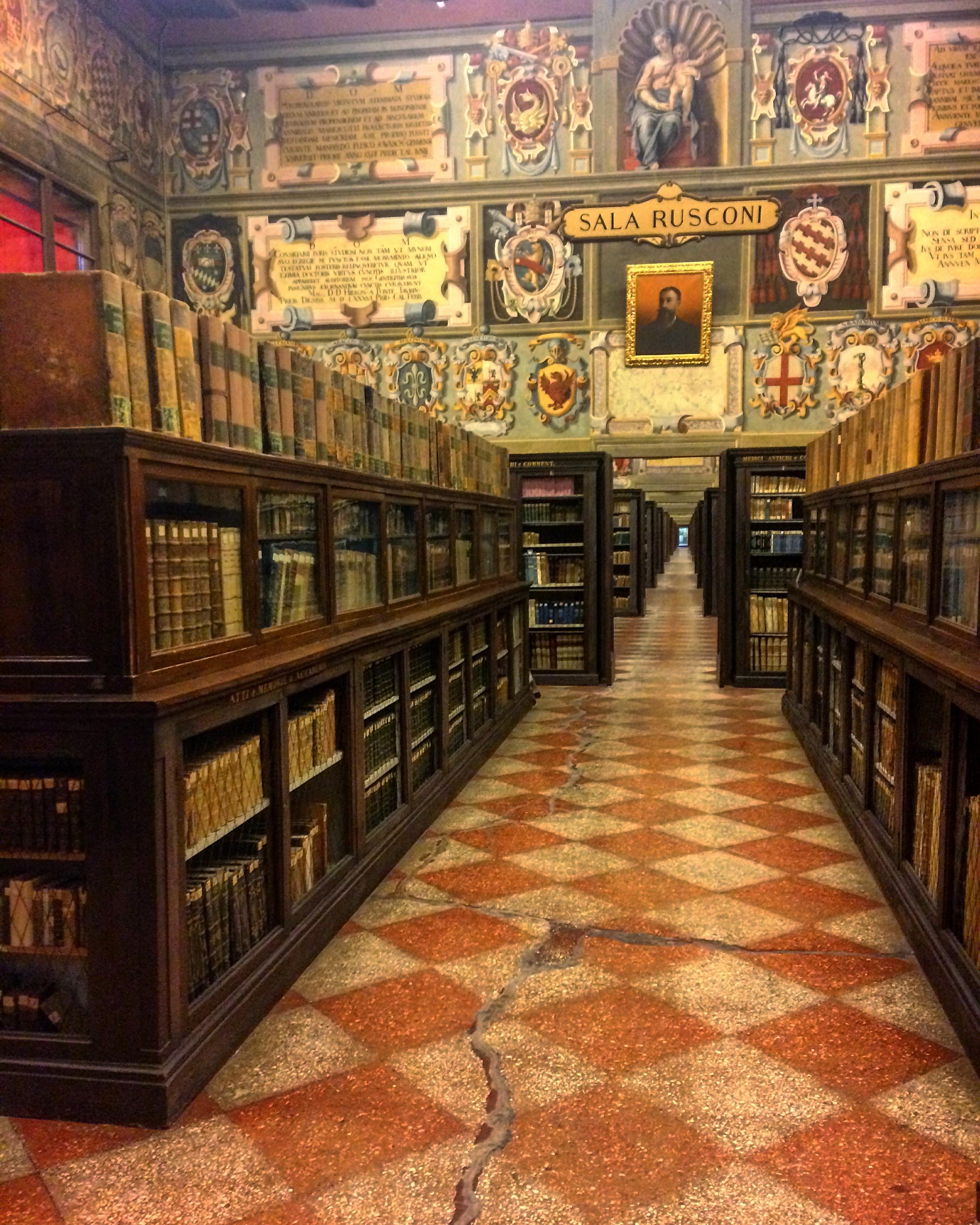 Cover image of this place Biblioteca Comunale dell'Archiginnasio