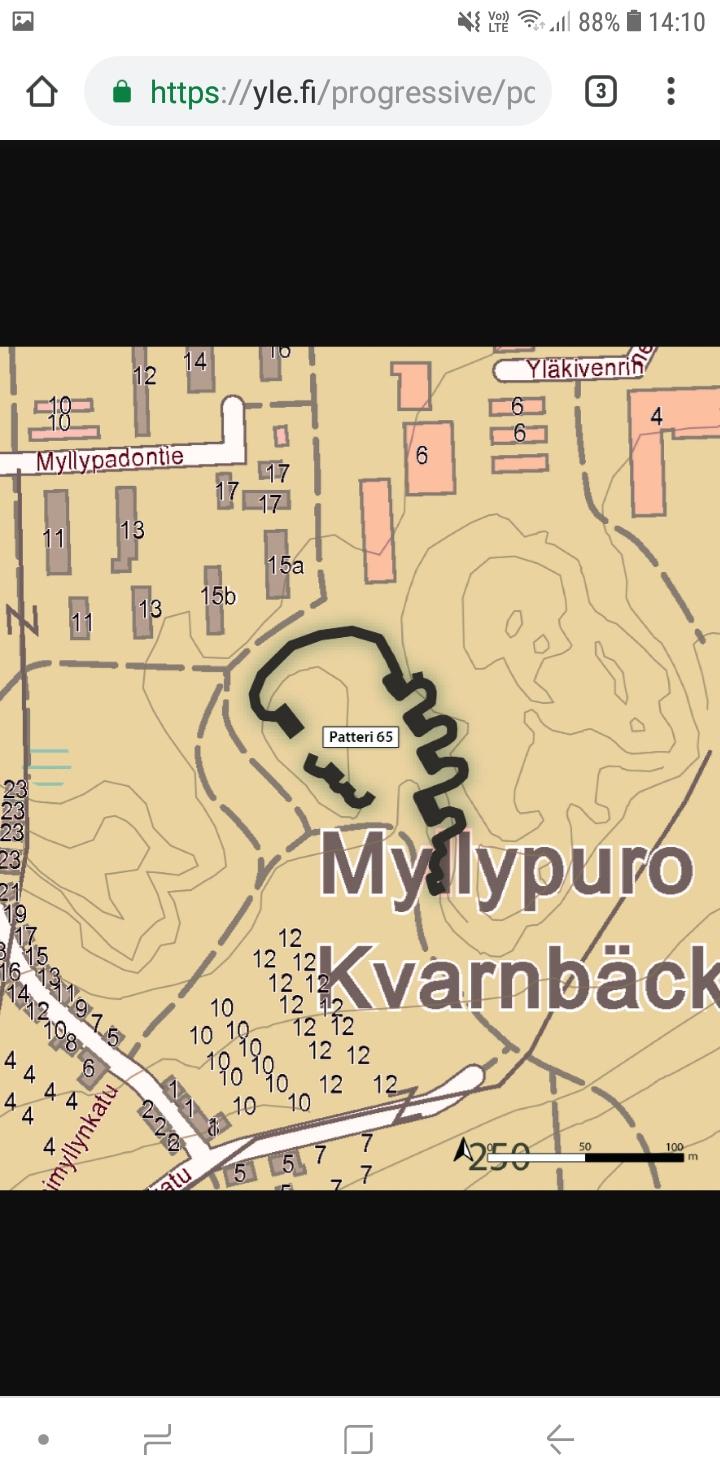 Cover image of this place Myllypuron Mörssäripatteri