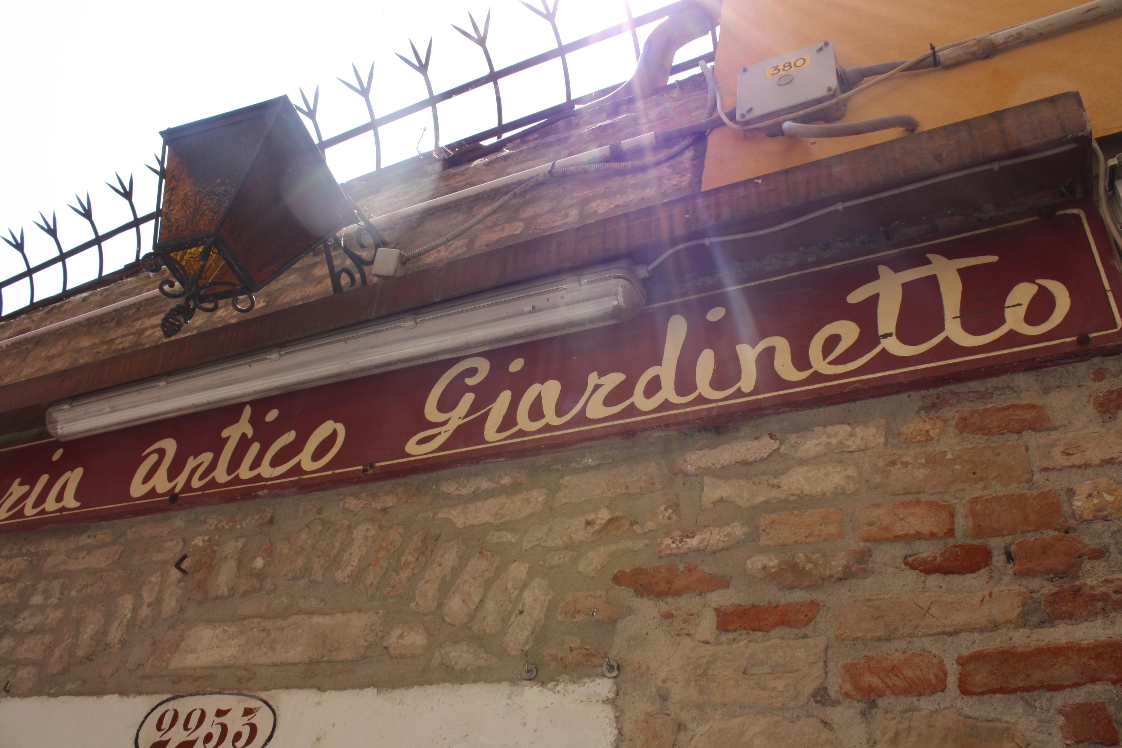 Cover image of this place Osteria Antico Giardinetto