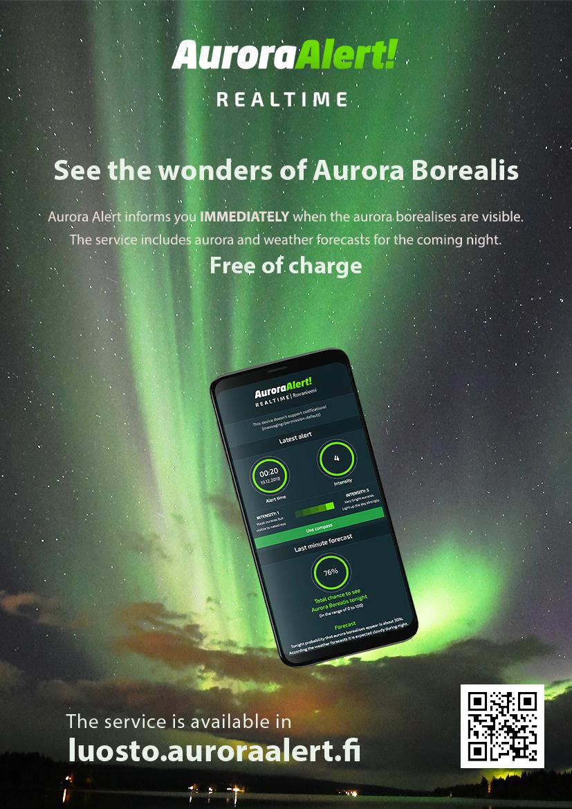 Cover image of this place Aurora Alert Realtime Alarm System App