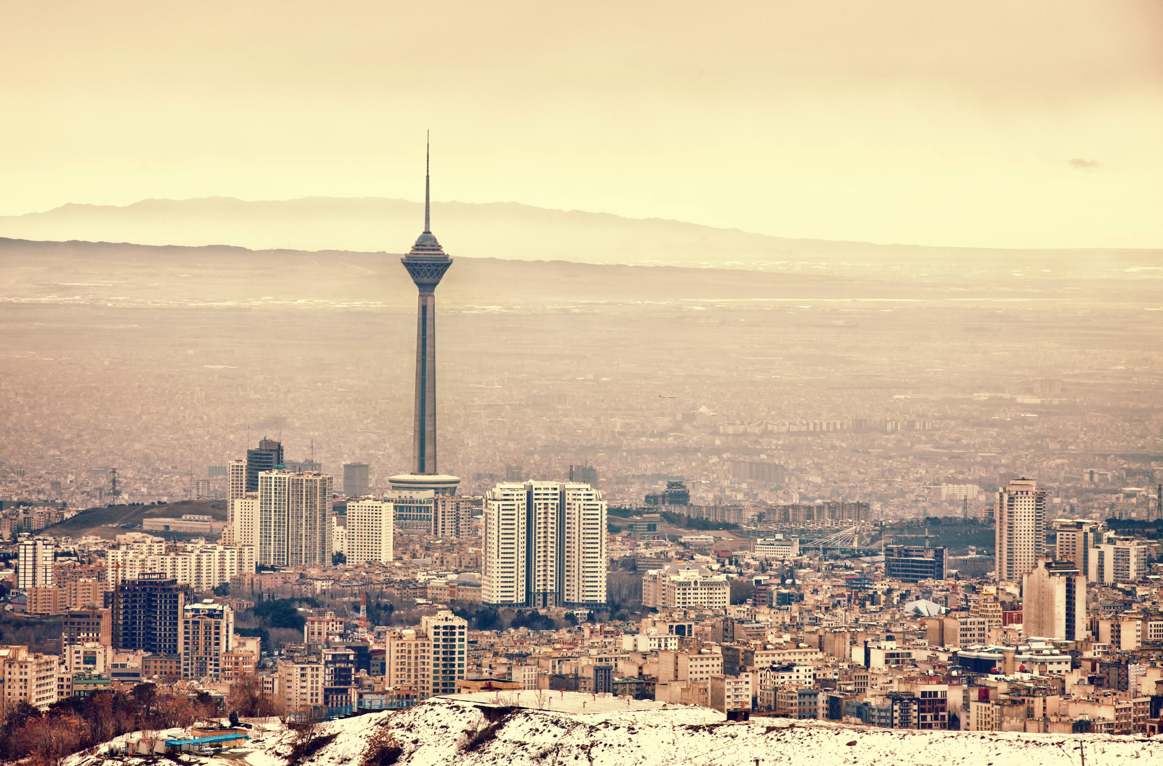 The Tehran city, cover photo