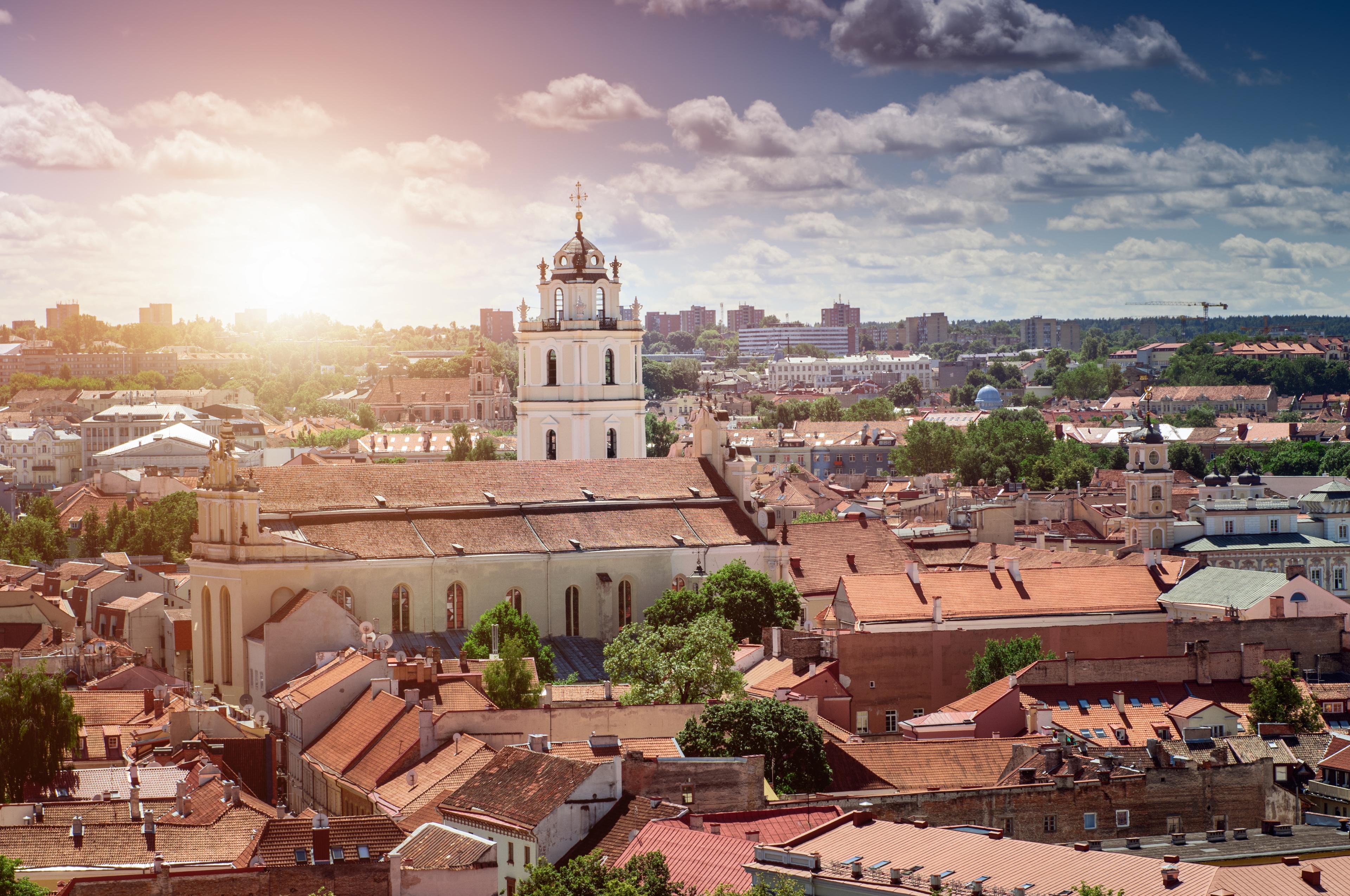 The Vilnius city, cover photo