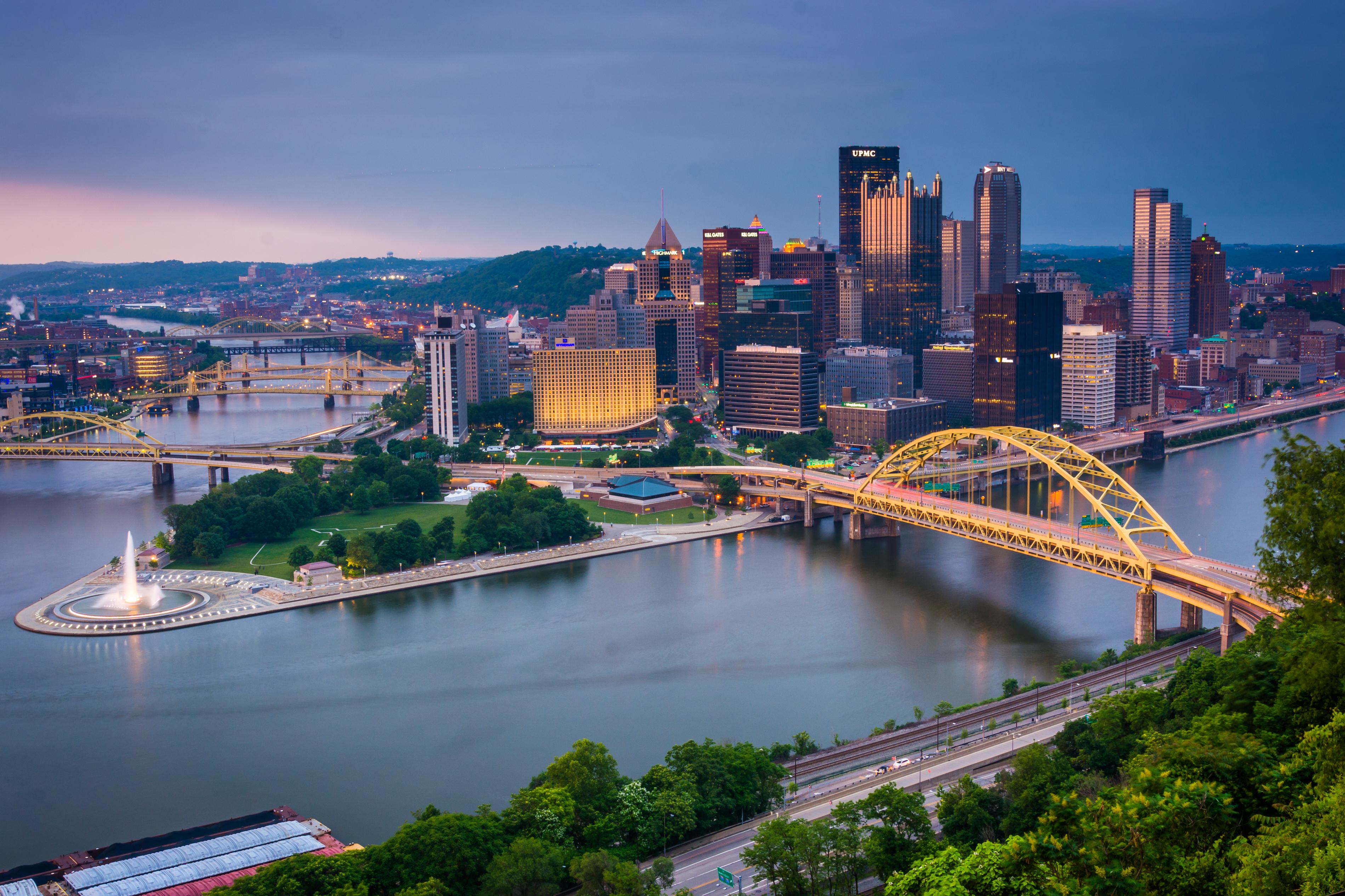 The Pittsburgh city, cover photo