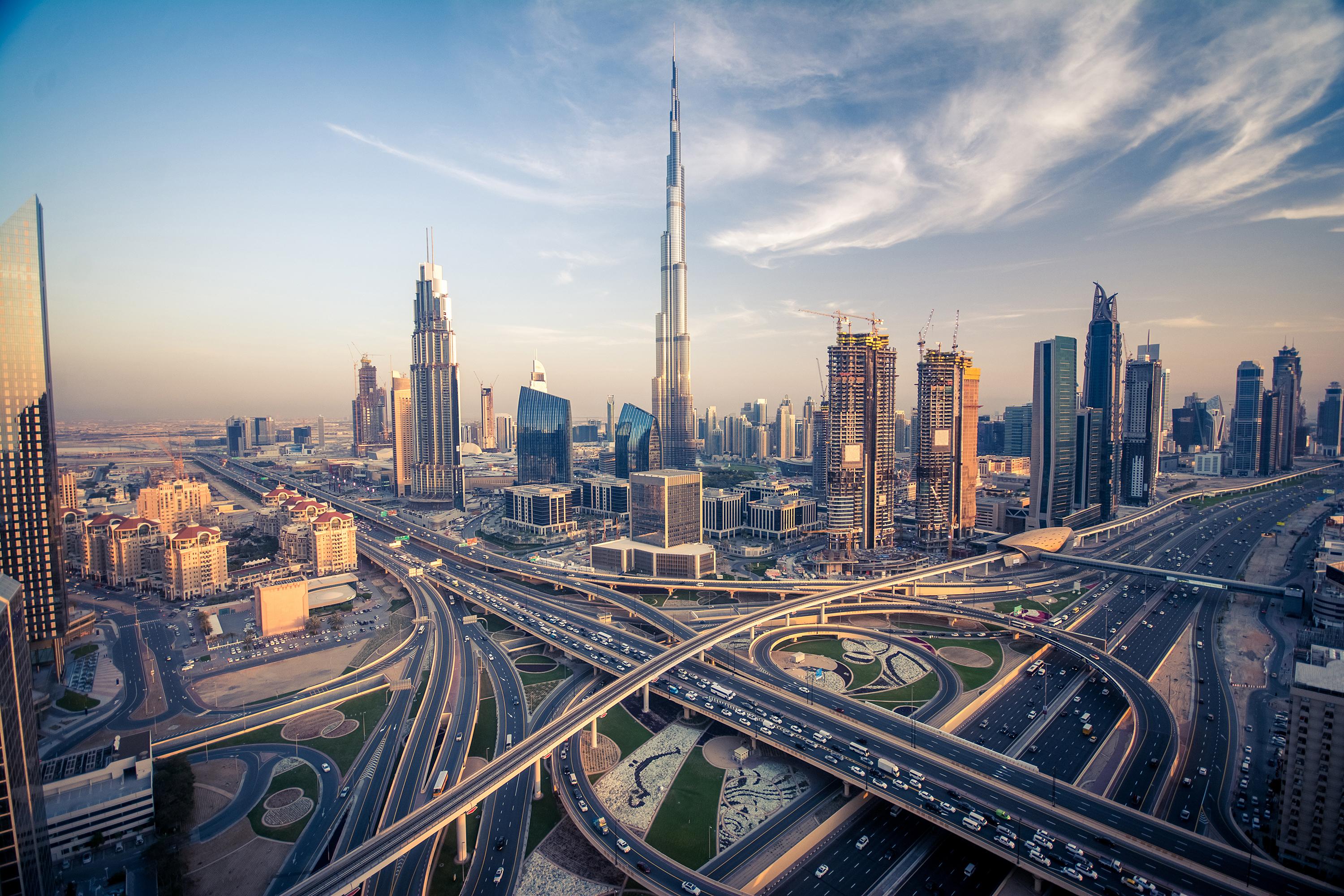 The Dubai city, cover photo