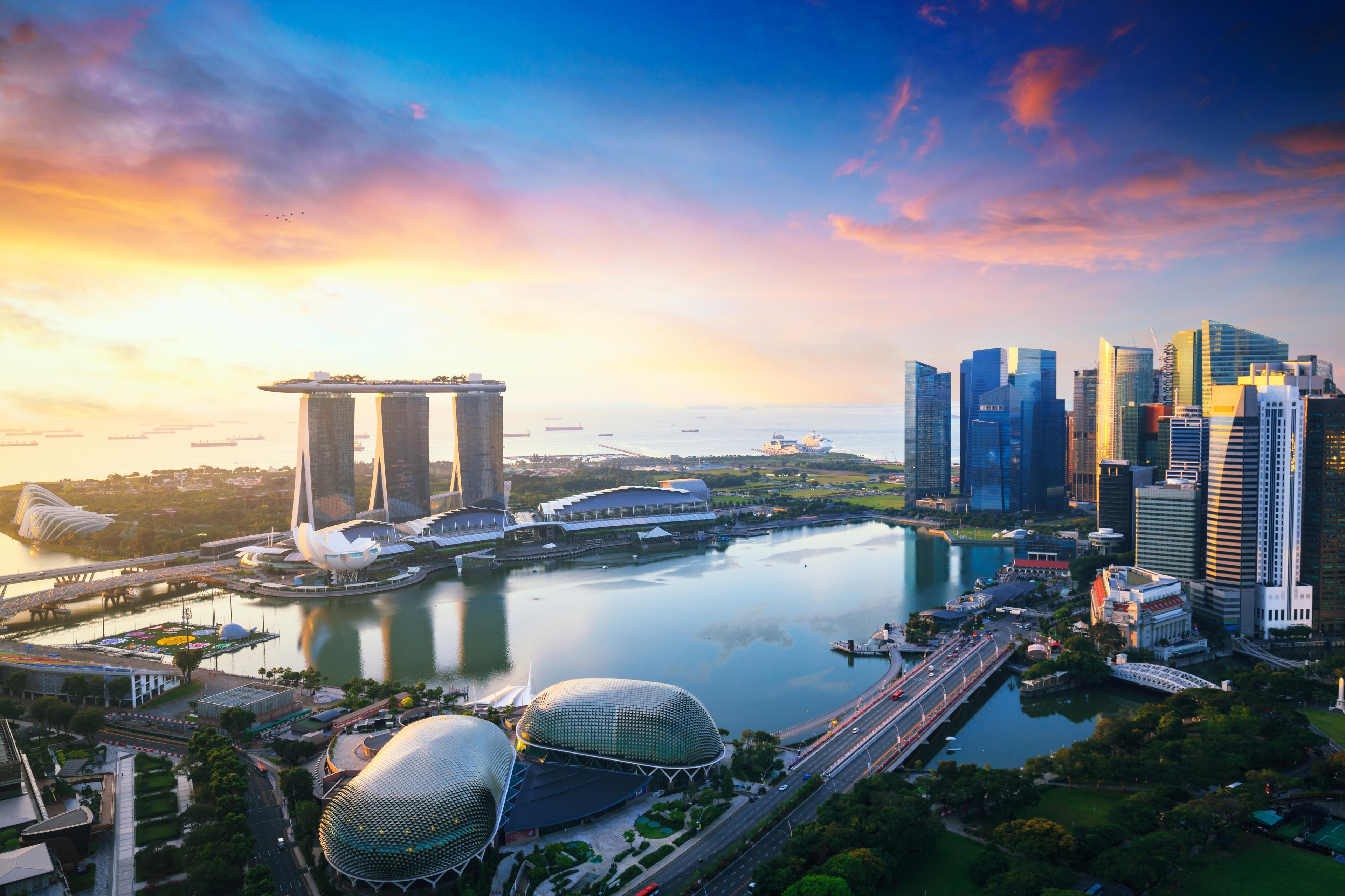The Singapore city, cover photo